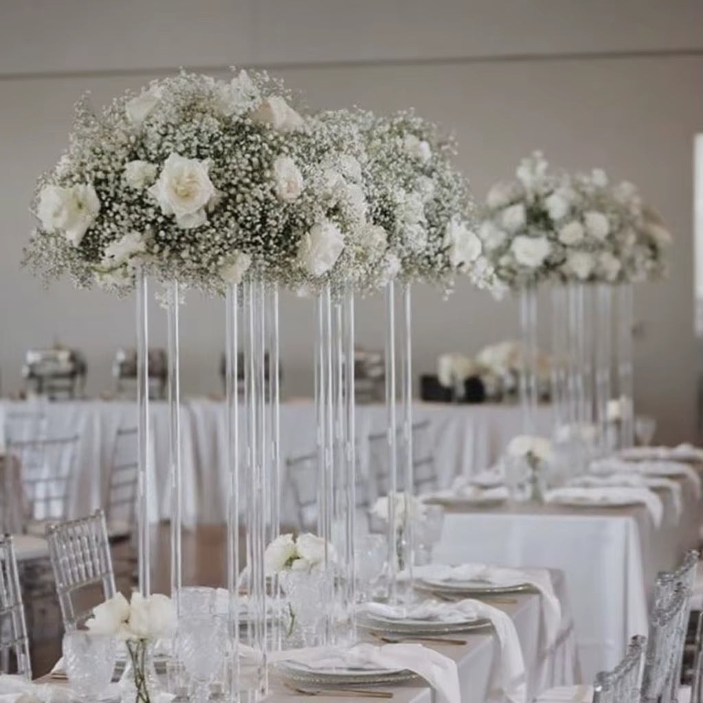 Artificial Baby's Breath Flower Ball for Wedding Stage Decor and Exhibition Hall Display