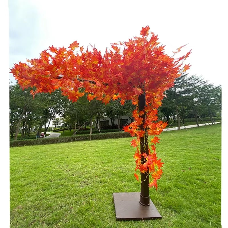 Artificial Cherry Blossom Tree - Decorative Faux Plant for Weddings, Parties, Hotels, and Home Gardens