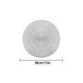 1/6Pcs Hot Sale Table Decor Hollow Out Metallic Gold Charger Plates Mats Vinyl Dinning Table Mats Luxury Placemats Christmas