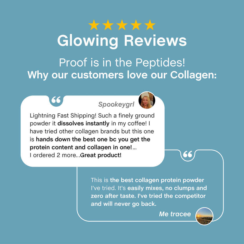 Premium Grassfed Collagen Bio-Peptides Powder - 20 Oz (567 G) for Healthy Skin, Hair & Joints