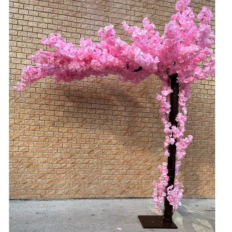 Artificial Cherry Blossom Tree - Decorative Faux Plant for Weddings, Parties, Hotels, and Home Gardens