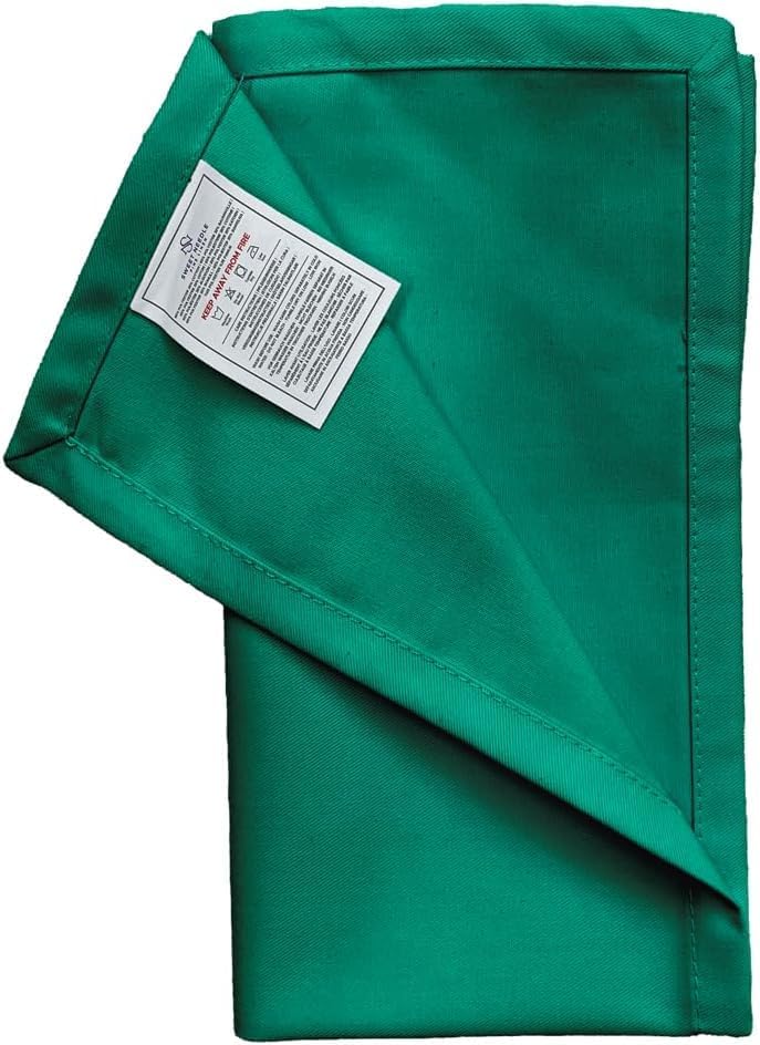 Sweet Needle Bottle Green Cloth Napkins Set, High Absorbency for Spills, Washable, Resistant to Wrinkles, Reusable. Use for Everyday Dining, Special Occasion and Events (Pack of 12)