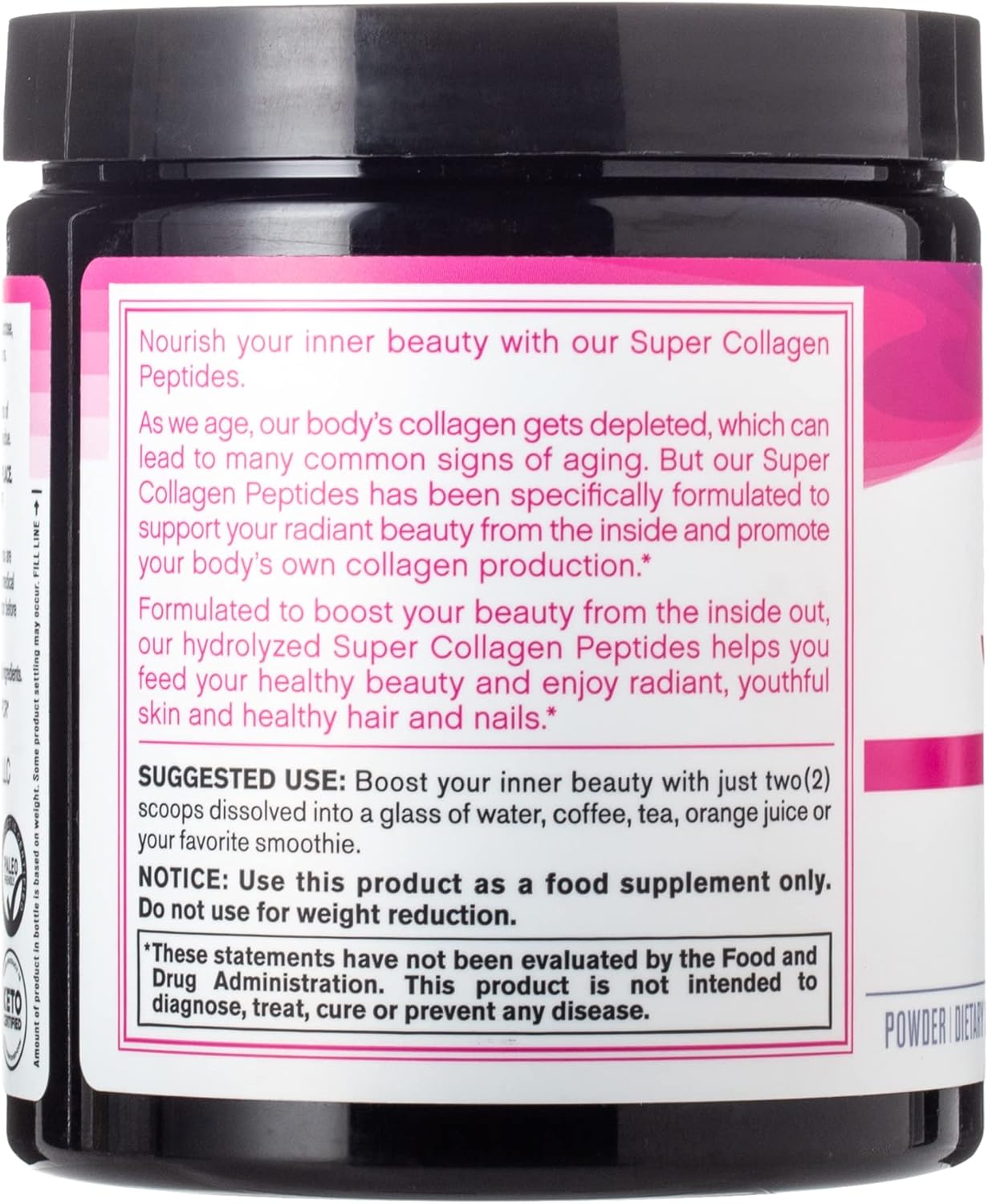 Premium Super Collagen Powder - 198G (7Oz) for Youthful Skin & Healthy Joints