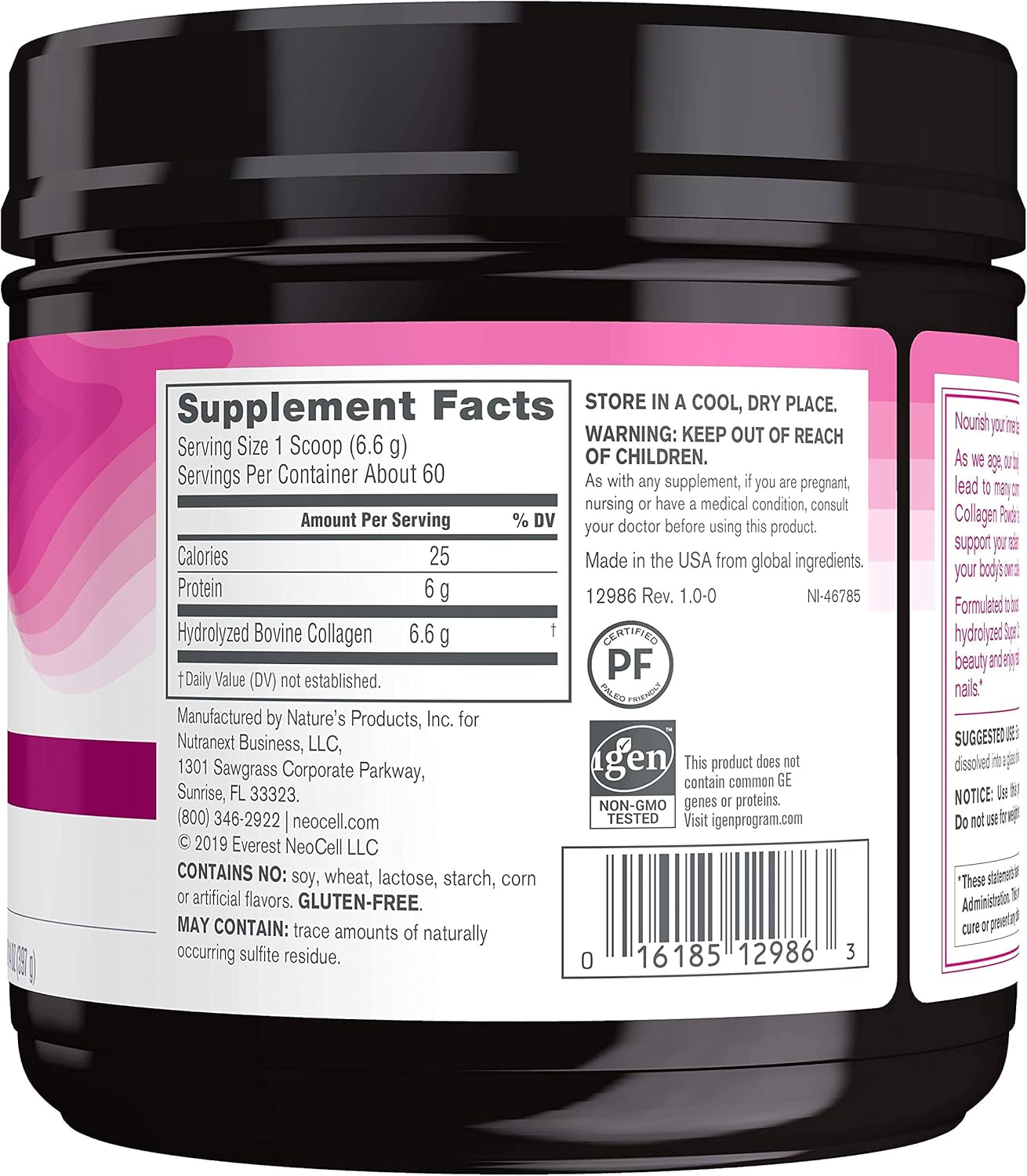 Premium Super Collagen Powder - 198G (7Oz) for Youthful Skin & Healthy Joints