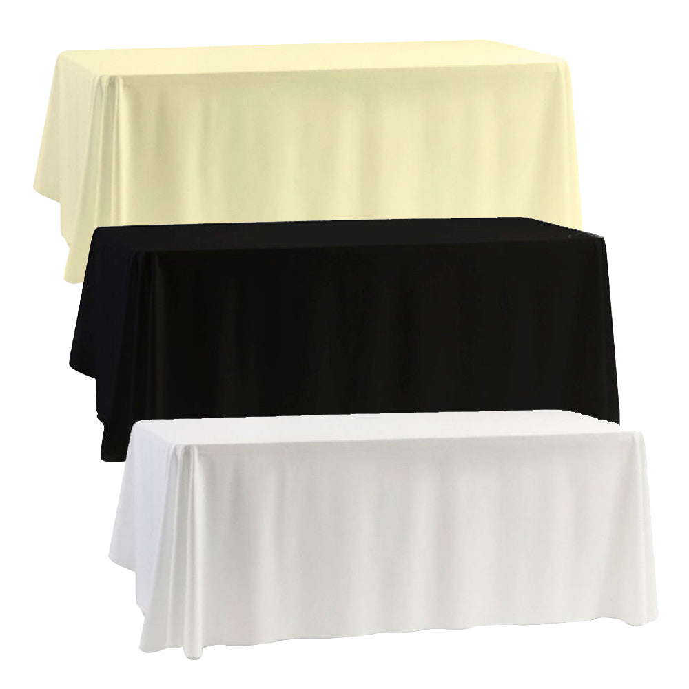 Rectangle Seamless Party Tablecloths Linen Table Cloth Engagement Birthday Cover